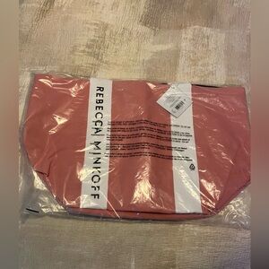 Rebecca Minkoff Coral Pink Canvas Tote